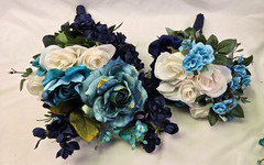 Lot Florals Centerpieces Bouquets Lanterns Decorations BLUES, BEACH, BOHO Event