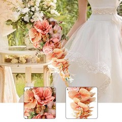 Waterfall Holding Bouquet Wedding Bouquet for Anniversary Valentine’s Day