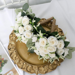 Elegant Set of 8 Bridesmaid Bouquets for Your Dream Wedding