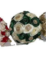 Spring Green Rose Bouquet