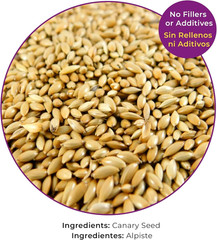 Alpiste 100% Non-Gmo Double Cleaned Canary Seed 5Lbs | Canary and Fi