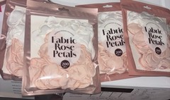 800 Pc Flower Petals for Flower Girl,Rose Petals for Wedding,Silk Pink And White