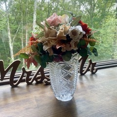 Beautiful Bridal Wedding Bouquet Budget Handmade Faux Floral Red Pink White
