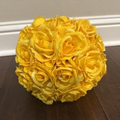 Wedding Bridal Bouquet Yellow Roses