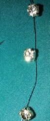 New Rhinestone Wire Sprays Diamanté 5 Stone 10 Ct Bouquets 💐 Floral WEDDINGS