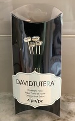 David Tutera Rhinestone Picks – 1 Pack/4 Picks