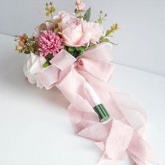 Wedding Bouquet Toss Bouquet Ornament Decorative Floral Centerpiece for Ceremony