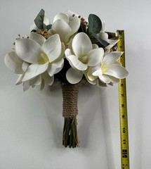 Faux Magnolia Bridal Bouquet Flowers – Wedding Flowers