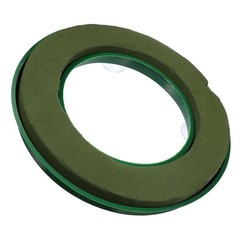 Round Ring Oasis Wet Floral Foam Wreath Flower Sucker Engagement Decoration Car