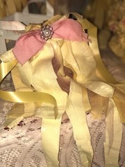 Sensational Pink and Yellow Wedding Bouqet set