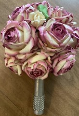 Handmade Gorgeous Large Millinery Paper Rose Bouquet