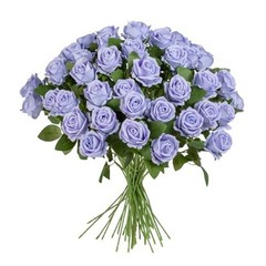 Artificial Flowers Roses Touch Fake Rose Bouquet Flower 50 Light Purple 50pcs