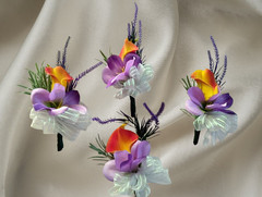 Formal pin on boutonniere set