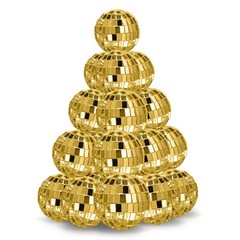 Yescom 20PCS 1.6″ Small Disco Ball Mirror Mini Hanging for Events Wedding Party