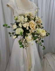 Wildflower Gatherer Garden Faux Flower Wedding Bouquet