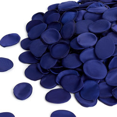 400PCS Artificial Rose Petals Navy Blue Fake Silk Flower Petals for Romantic …