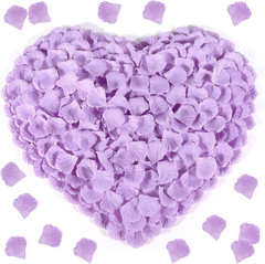 1000 Pcs Rose Petals Artificial Silk Flower Petals Romantic Decorations for Wedd