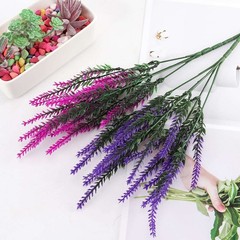 2-10 Bundles Artificial Flower Fake Plants Lavender Hanging Garden Wedding Decor
