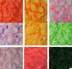90-100 Rose Petals Scatter Decoration Petals Silver Red Gold Purple