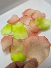 Silk Rose Petals NOS for Weddings, Flower Girls, flower girl baskets- LOTS of pc