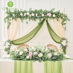 Pcs 5 Kinds Mixed Artificial Greenery Eucalyptus Stems Bulk, Babys Breath 100
