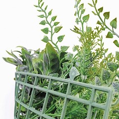 4 Green Artificial Boxwood Leaves Foliage UV Protected Wall Panels Party Events