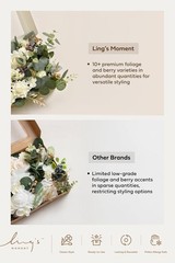 Handmade Coral & Ivory Floral Kit for Stunning DIY Centerpieces and Bouquets
