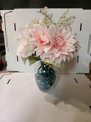 Flower Pen Bouquet 13 Pens Vase And Rocks Included