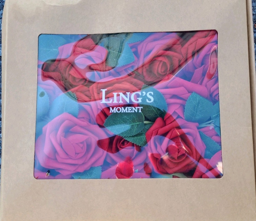 Ling’s Moment Red Roses – Box of 25 New In Box