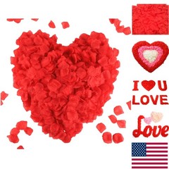 2200 PCS Artificial Red Silk Rose Petals – Transform Your Celebrations