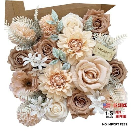 Roses Artificial Flowers Nude Fake Flower for DIY Wedding Nude Fake Flowers
