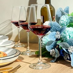 Wine Glasses Set of 12, 12oz Clear Red/White Wine Cup, 12 Count (Pack of 1)