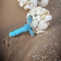 Natural Seashell Wedding Bouquet, Forever Keepsake, Beautiful One Of A Kind