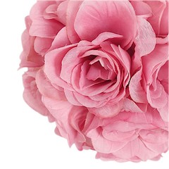 2 MAUVE 7″ Silk Roses Flowers Kissing Balls Wedding Events Centerpieces