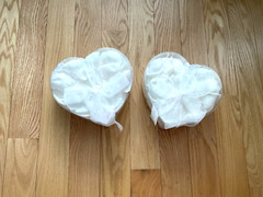 NEW Lot of 2 Boxes Pier 1 Imports Faux Rose Petals Red(2) White(4) Wedding Decor