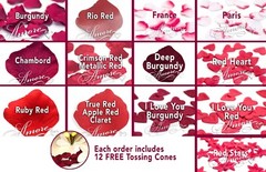 Silk Rose Petals 1200 Red