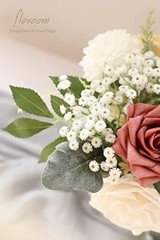 18pcs Artificial Babys Breath Gypsophila Greenery Sprays, Real Touch White
