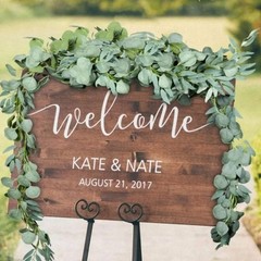 Artificial Eucalyptus Garland Green Eucalyptus Hanging Vine Outdoor DIY Fake Pla