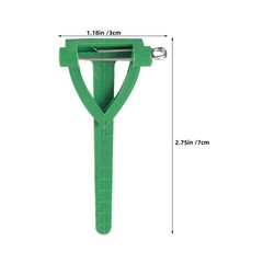 180Pcs Reusable Plastic Boutonniere Holder Pins for Wedding Corsage Dark Green