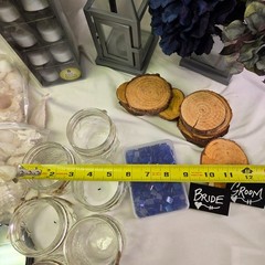 Lot Florals Centerpieces Bouquets Lanterns Decorations BLUES, BEACH, BOHO Event