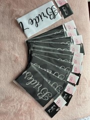 11 Sashes – Bride & Bridesmaids – bachelorette party or shower