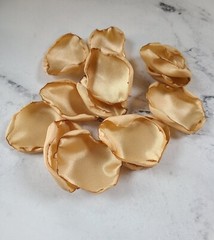 Emerald Green Rose Petals Gold Black Flower Girl Petals Fall Wedding Decor We Do