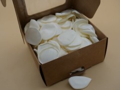 Floroom 300pcs Silk Rose Petals Ivory Flower Petals for Wedding Flower Girl B…