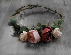 Burgundy Pink Bridal Bouquet Blush Sola Wood Bridesmaid Wedding Flowers Prom