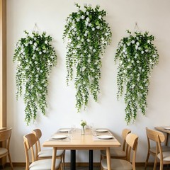 16pcs Artificial Plant Fake Eucalyptus Fern Hanging Flowe Vine Garden Home Decor