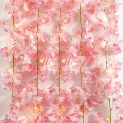 2M 20LED Cherry Blossom Fairy String Light Battery Garland