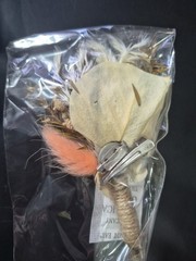 10 Packing Mens Boutonniere Rust Boho Terracotta Artificial Flower Damg Box